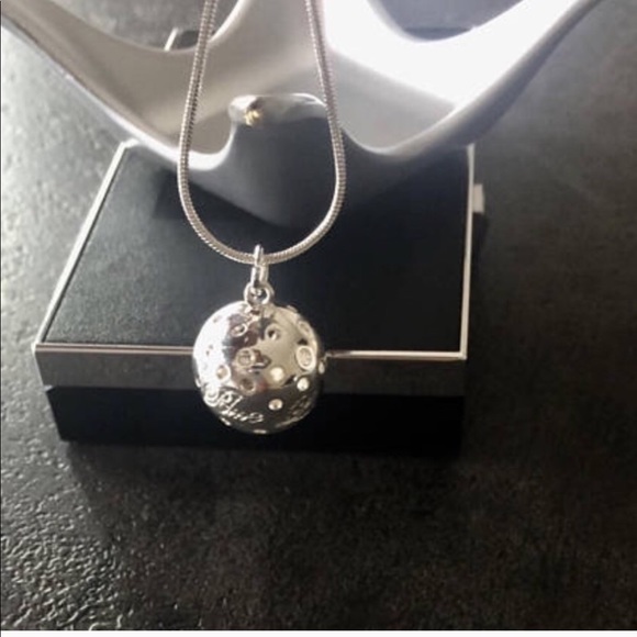 ✨ 925 Sterling Silver Ball Necklace ✨ - Picture 1 of 5